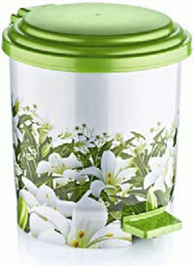 Cosuri de gunoi - RAKI ICIKALA Cos pentru gunoi cu decor 19,5l 35,5x41,5cm