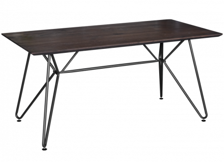 Mese - RAKI INDUSTRIAL Masa bar/bucatarie dreptunghiulara 160x80xh75cm MDF/picioare metalice