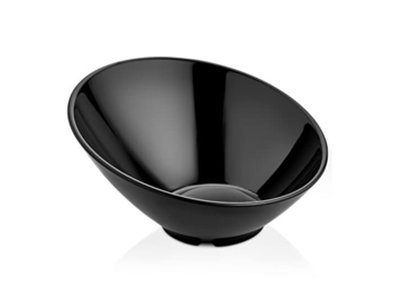 Platouri si boluri melamina - RAKI KUCHKI Bol melamina negru, D21cm, 695ml