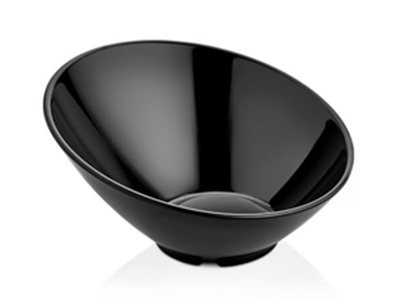 Platouri si boluri melamina - RAKI KUCHKI Bol melamina negru, D26cm, 1000ml