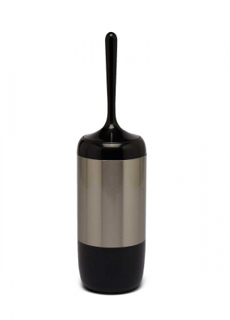 Accesorii baie - RAKI LIMA Perie cu suport WC, inox/plastic, D12xh42cm