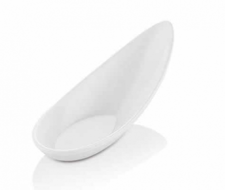 Platouri si boluri melamina - RAKI Lingura melamina pentru gustari, 18ml, 11x4,3xh4cm, alb