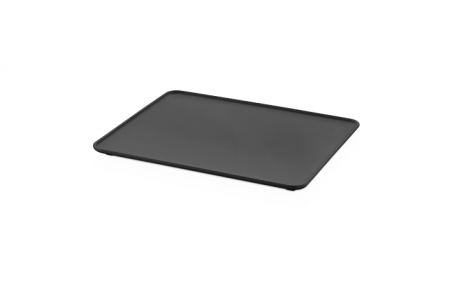 Platouri si boluri melamina - RAKI LUNA Tava din melamina GN 1/2 32,5x27cm culoare neagra