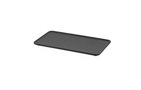 Platouri si boluri melamina - RAKI LUNA Tava din melamina GN 1/3 32,5x18cm culoare neagra