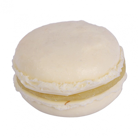 Panouri afisare si figurine decorative - RAKI Macarons francez decorativ crem 3,8x3,8xh2,5cm