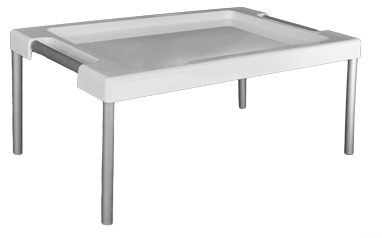 Platouri si boluri melamina - RAKI Masa mic dejun Breakfast, 62x38,5cm, alba