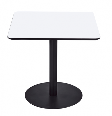 Produse - RAKI Masa patrata dining, bucatarie 80x80xh75cm, blat MDF melaminat si baza metalica