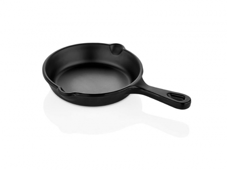 Servirea mesei - RAKI Mini tigaie melamina, 12x17xh2,6cm, pentru prezentare