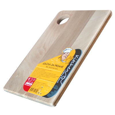 Tocatoare - RAKI MIRA Tocator din lemn pentru paine N3 29,5x17x1,6cm