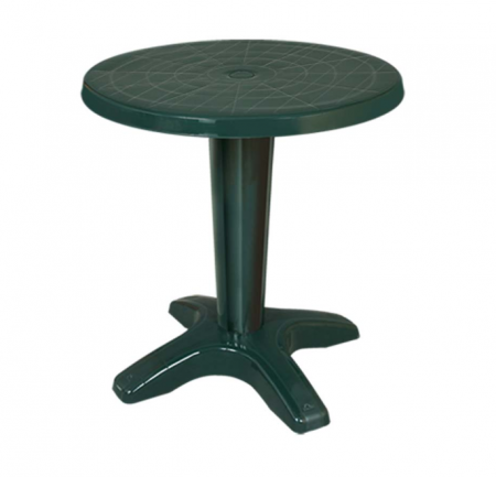 Produse - RAKI NOBRES Masa gradina plastic, rotunda, D80xh72cm, verde