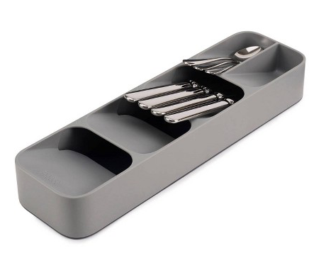 RAKI Organizator tacamuri cu 5 compartimente, 39x11,2xh5,2cm, antracit [3]