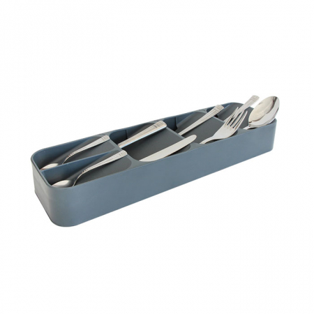 RAKI Organizator tacamuri cu 5 compartimente, 39x11,2xh5,2cm, antracit [2]
