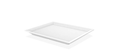 Tavi GN melamina - RAKI ORTA Tava din melamina GN 1/2 325x270mm culoare alba (10812)