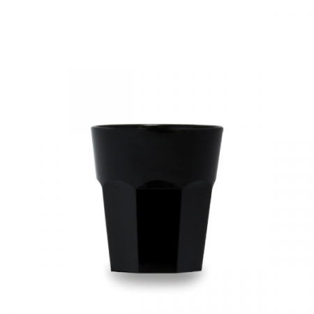 Servirea mesei - RAKI Pahar policarbonat 250ml 8,4xh9cm negru