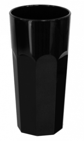 Policarbonat - RAKI Pahar policarbonat 360ml 7,5xh14,8cm negru