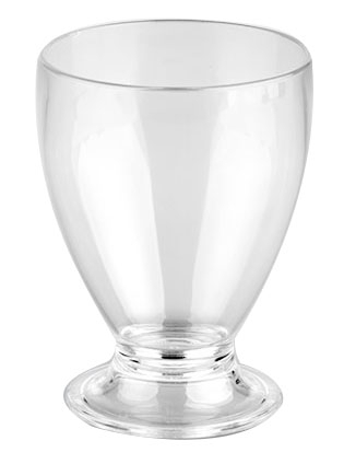 Servirea mesei - RAKI Pahar policarbonat cu picior, 295ml, D8,1xh10,9cm