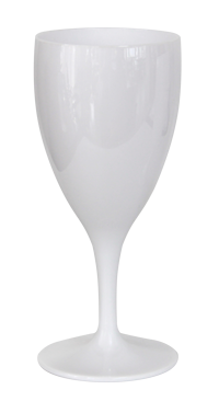 Servirea mesei - RAKI Pahar vin policarbonat 320ml 8,2x18,5cm alb