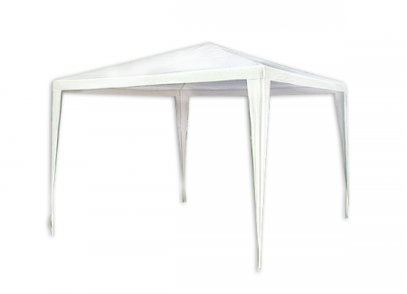 Mobilier HoReCa - RAKI Pavilion patrat pentru gradina 3x3m poliester alb