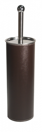 Organizare si curatenie - RAKI Perie WC cromata cu piele