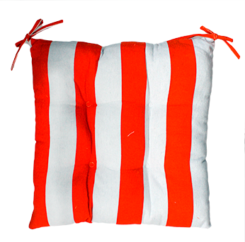 Perne - RAKI Perna pentru scaun 45x45cm alb orange (5515)