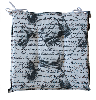 Perne - RAKI Perna pentru scaun 45x45x5cm cu decor (D05)