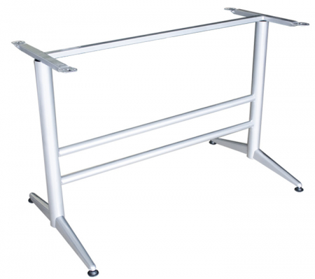 Mese - RAKI Picior, baza din metal pentru blat dreptunghiular culoare gri clasic 105x48xh72cm