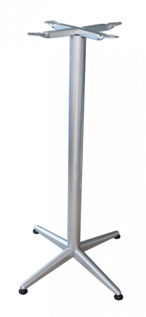 Mese - RAKI Picior, baza din metal pentru masa bar gri clasic h105cm