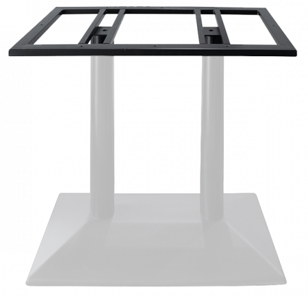 Produse - RAKI Picior, baza metalica pentru blat masa dreptunghiular 73x40xh72cm alb