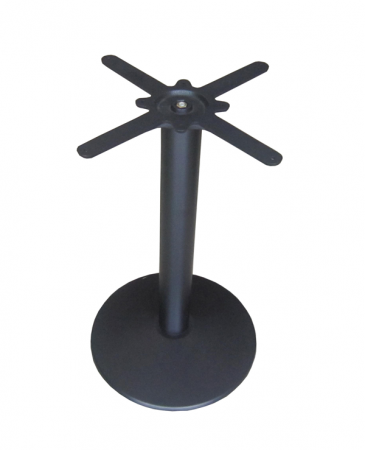 Produse - RAKI Picior, baza pentru masa cu blat patrat sau rotund 43x73cm negru
