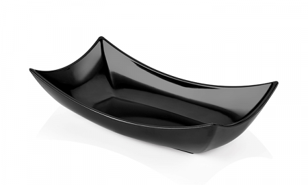 Platouri si boluri melamina - RAKI Platou bufet dreptunghiular, 47x26xh11cm, melamina neagra