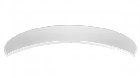 Platouri si boluri melamina - RAKI Platou curbat melamina, 59x24xh1cm, alb