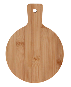 Servirea mesei - RAKI Platou din bambus rotund cu maner 19x14xh0,7cm