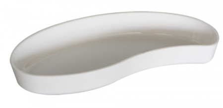 Platouri si boluri policarbonat - RAKI Platou frunza policarbonat, 45x21xh6,5cm, alb
