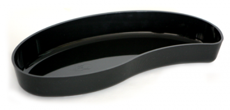 Platouri si boluri policarbonat - RAKI Platou frunza policarbonat, 45x21xh6,5cm, negru