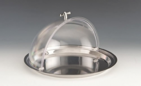 RAKI Platou inox cu capac roll-top, D32,5cm [1]