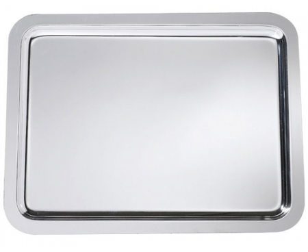 Platouri si boluri inox - RAKI Platou inox dreptunghiular, 47x32cm, pentru servire