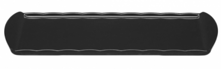 Platouri si boluri melamina - RAKI Platou melamina, 43x25xh1cm, negru