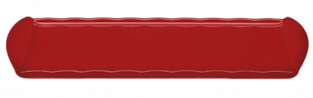 Platouri si boluri melamina - RAKI Platou melamina, 43x25xh1cm, rosu
