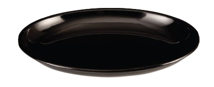 Platouri si boluri melamina - RAKI Platou oval 40,5x29,5xh5cm, negru