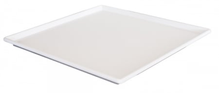 Platouri si boluri melamina - RAKI Platou patrat melamina, 19,5x19,5cm, alb