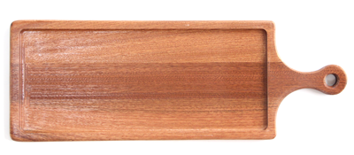 Platouri servire - RAKI Platou pentru servire 15x40x1,5cm cu maner, din lemn