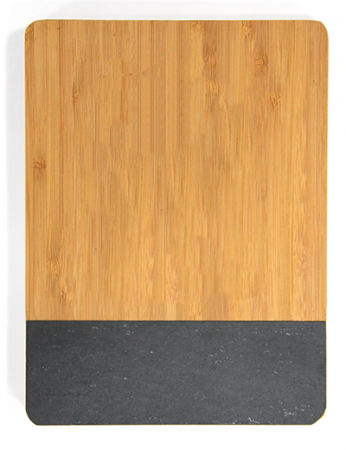 Platouri combinate - RAKI Platou prezentare bambus si ardezie 21,5x16xh1,9cm dreptunghiular