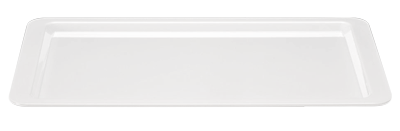 Produse - RAKI Platou rectangular servire, 53x32,5xh2cm, melamina, alb