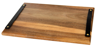 Platouri servire - RAKI Platou servire 31x23cm cu maner, lemn acacia
