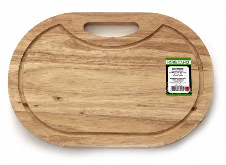 Platouri lemn - RAKI Platou servire oval 38cm din lemn