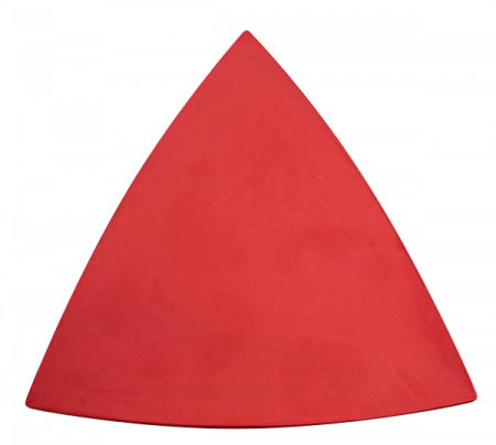 Platouri si boluri melamina - RAKI Platou triunghiular melamina, 47,5x47,5xh1cm, rosu