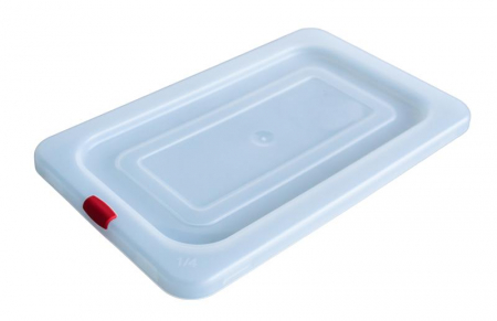 Accesorii GN - RAKI PORT Capac polipropilena pentru tava gastronorm 1/4, 265x162mm, alb