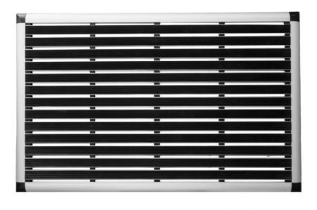Covorase intrare - RAKI PROMAT Stergator intrare profesional 80x51cm cauciuc cu rama aluminiu