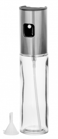 Servirea mesei - RAKI Pulverizator ulei/otet, 100ml, din sticla cu capac crom