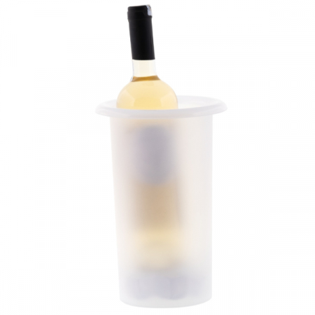 RAKI Racitor pentru sticle, D16xh24cm, polipropilena, transparent mat [1]